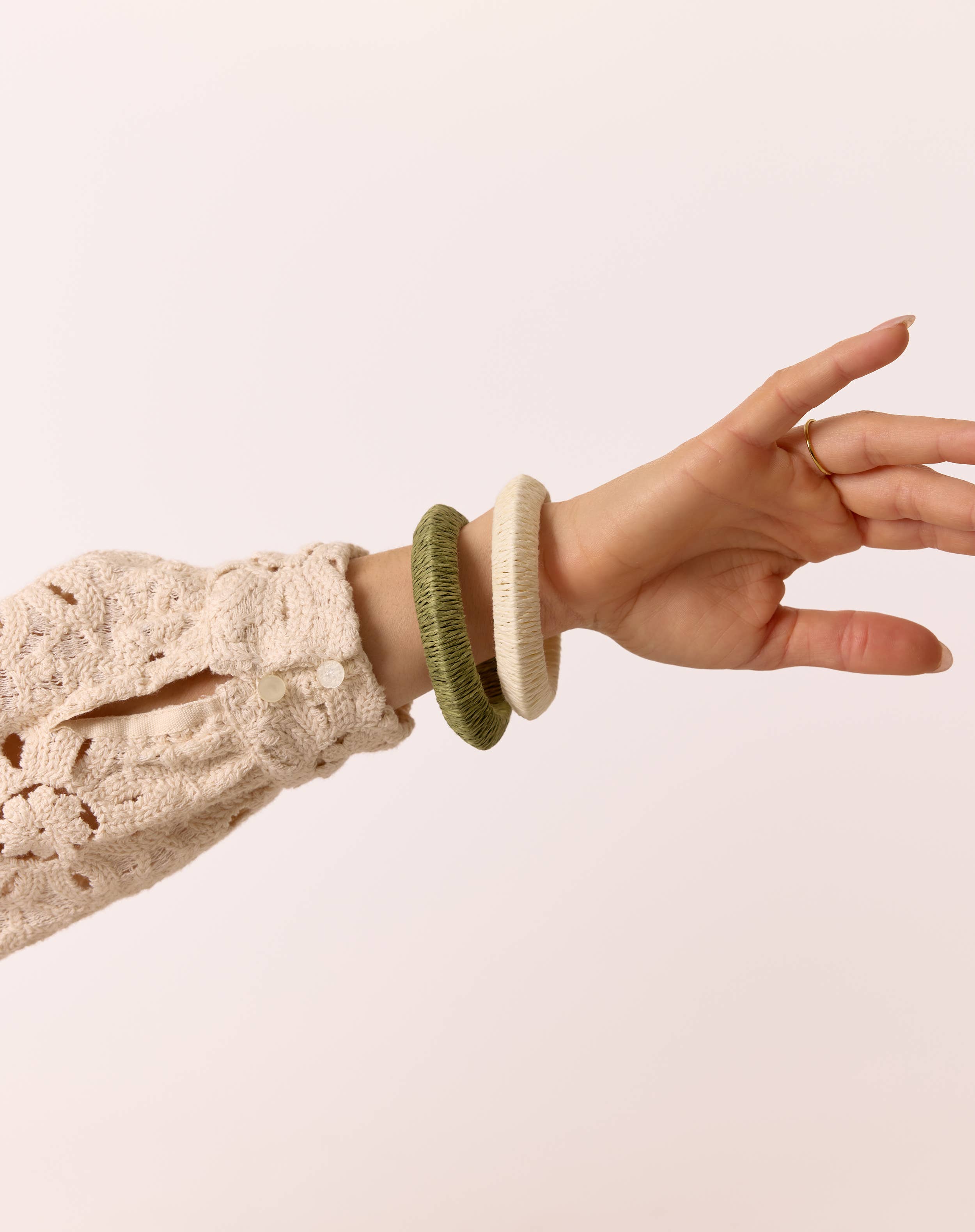 Maradji - Wholesale Jewelry Set - MARLA RAFFIA BRACELET SET6