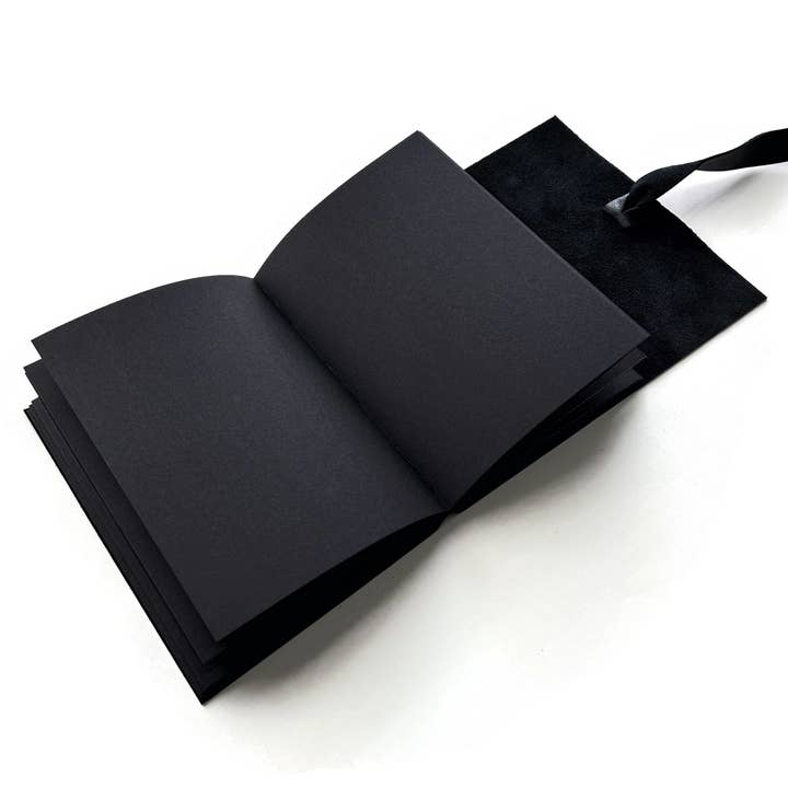 Black Paper Notebook, Blackout Journal with Black Pages for wholesale by Absolutely EVO