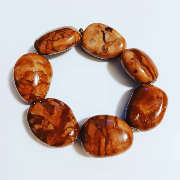 Chunky Jasper Bracelet for wholesale by Design Your Own Jewelry W O R K S H O P
