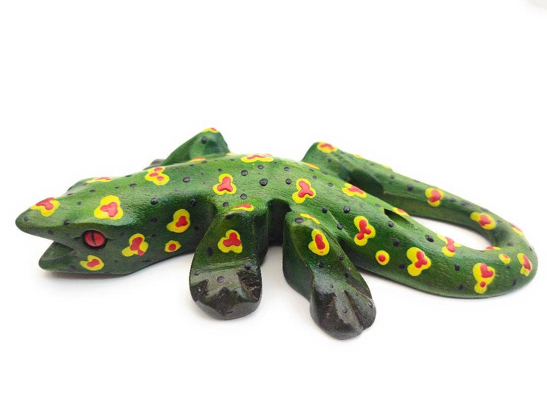A Lost Art – wholesale Wood toy – Child – 6 Inch Day Gecko Sound0