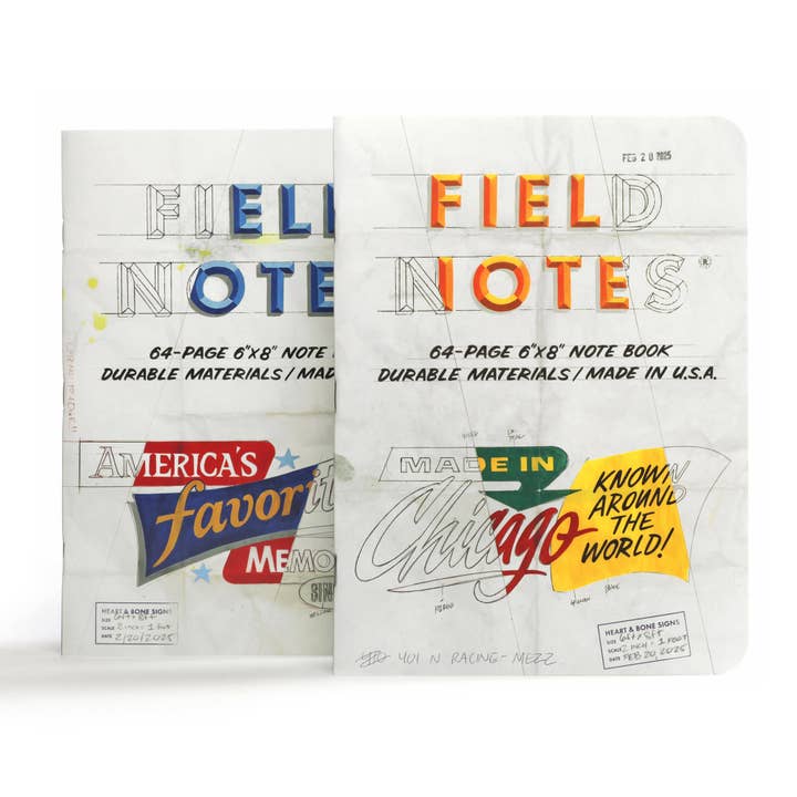 Field Notes - Wholesale Notebook - The Chicago Look 2-Packs