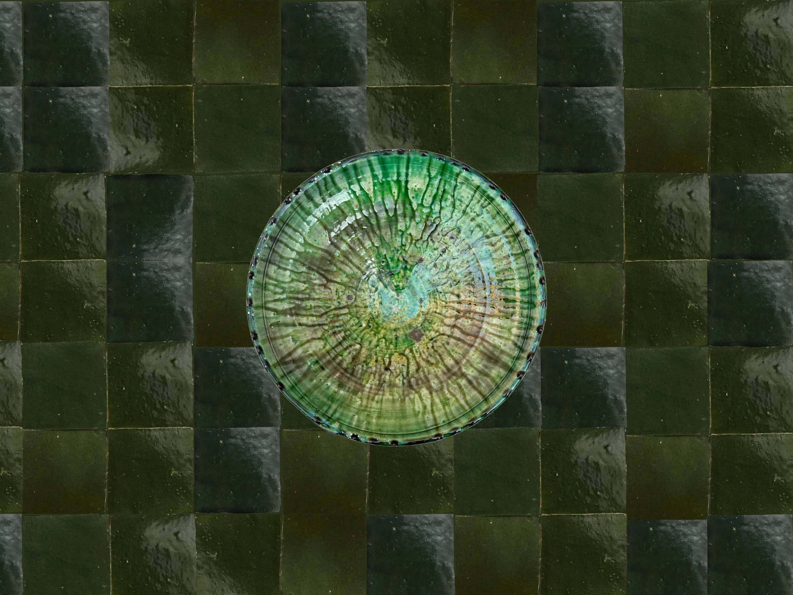 Moroccantastics - Wholesale Wall Tile - Cindered Olive Moroccan Zellige Tile – Square2