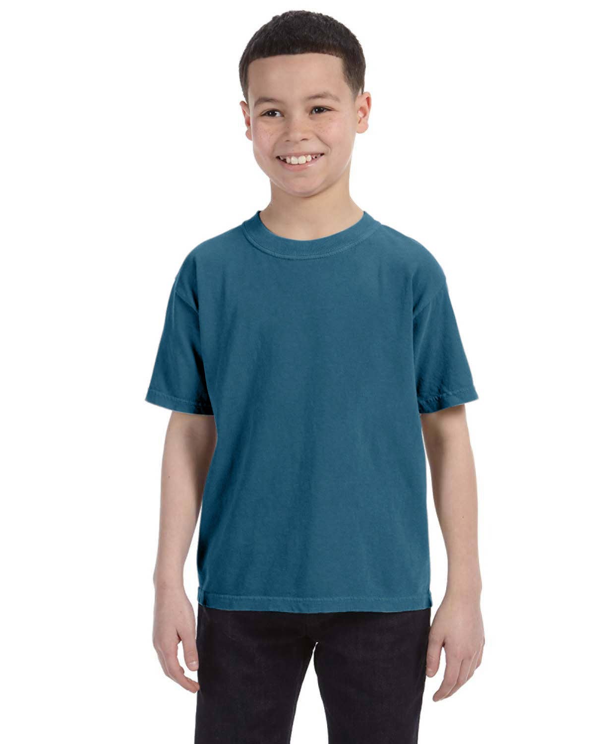 Total Apparel - Wholesale T-Shirt - Kids - Comfort Colors Garment-Dyed Youth Midweight T-Shirt | C901835