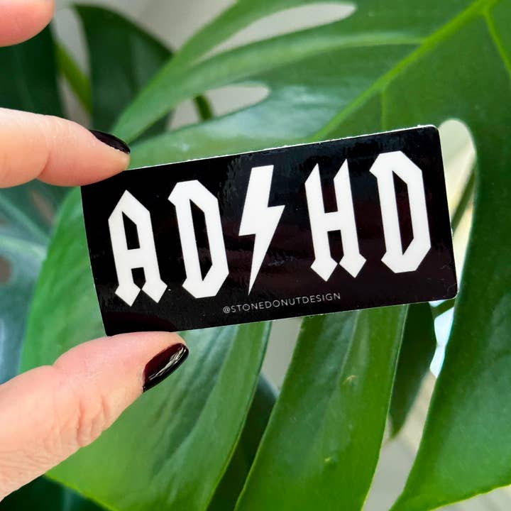 Stone Donut Design, LLC - Wholesale Sticker - ADHD Vinyl Sticker9