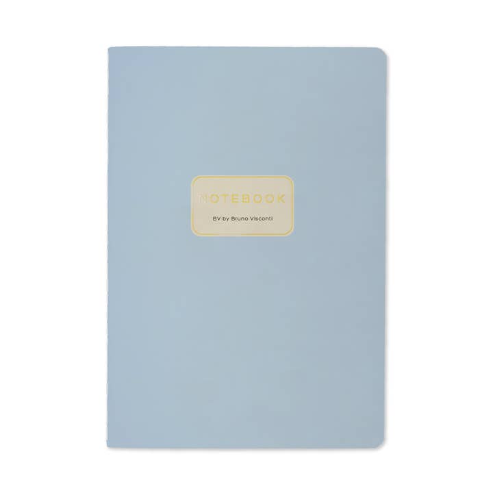 A5 Notebook - Solid Powder Blue for wholesale by BV by Bruno Visconti