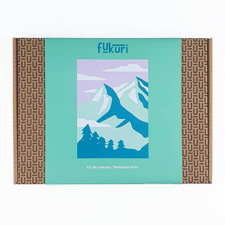 Fukuri - Wholesale Embroidery/Cross Stitch Supplies - Canvas Kit - DIY - Mountains