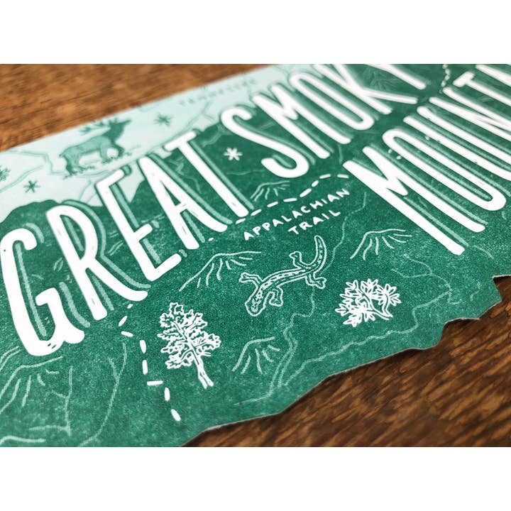 Noteworthy Paper & Press - Wholesale Postcard - Great Smoky Mountain National Park Postcard3