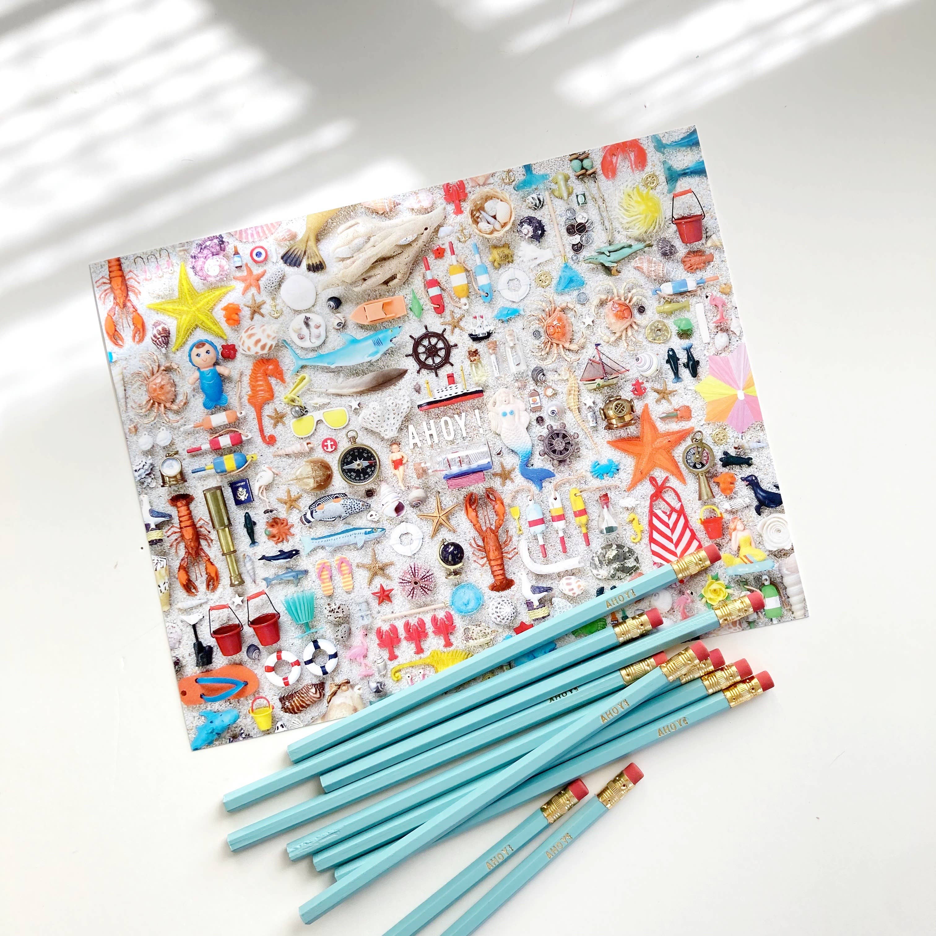 Imaginary Animal - Vente Affiche d'art - Ohé ! Impression 8 x 10 po | Collection Tiny Things Nautique/Plage2