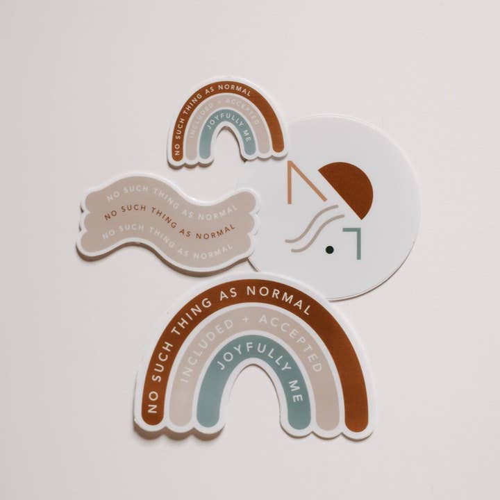 No Such Thing As Normal - Sticker Set for wholesale by No Such Thing