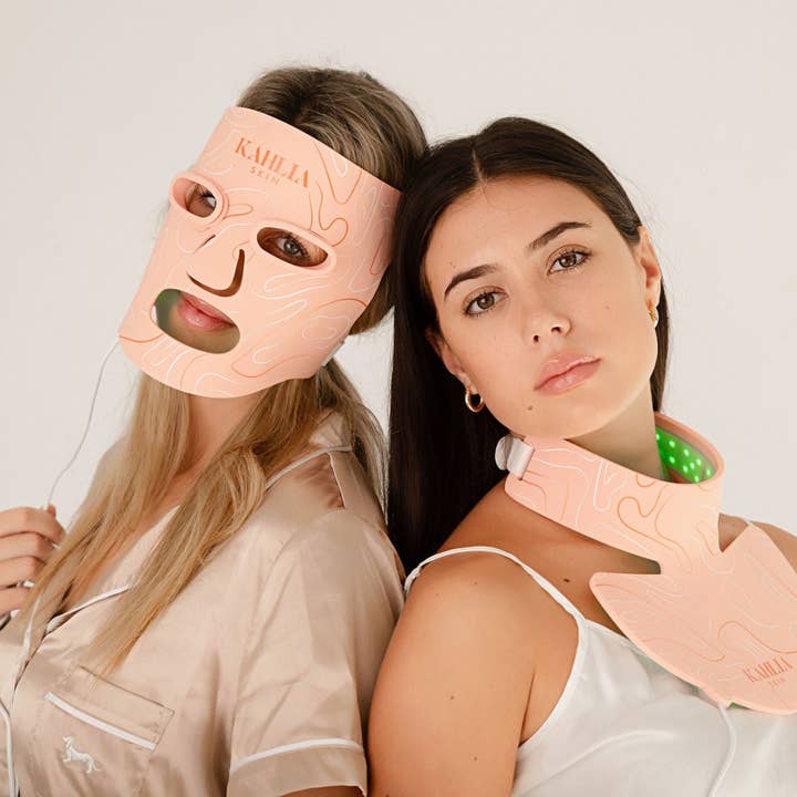 Kahlia Skin - Wholesale Skincare face mask - LED Silicone Radiant Mask - Face, Neck & Décolletage8