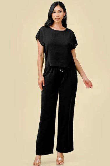 Sol - Wholesale Top & Pant Set (NOT Loungewear) - Women's - Vibrance Flow 2PC Set0