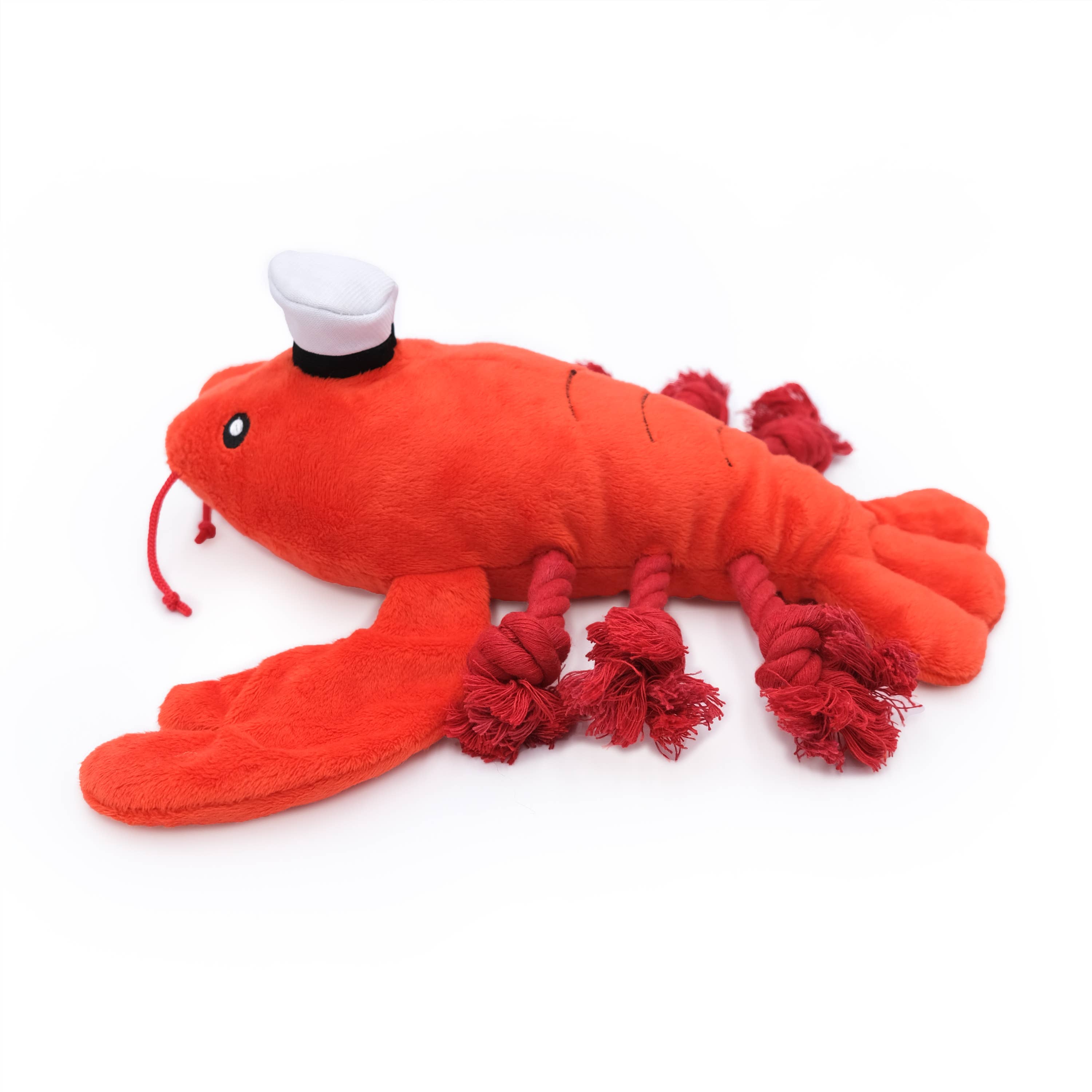 ZippyPaws – wholesale Pet plush toy – Dog – Playful Pal - Luca the Lobster - Summer Dog Toy2
