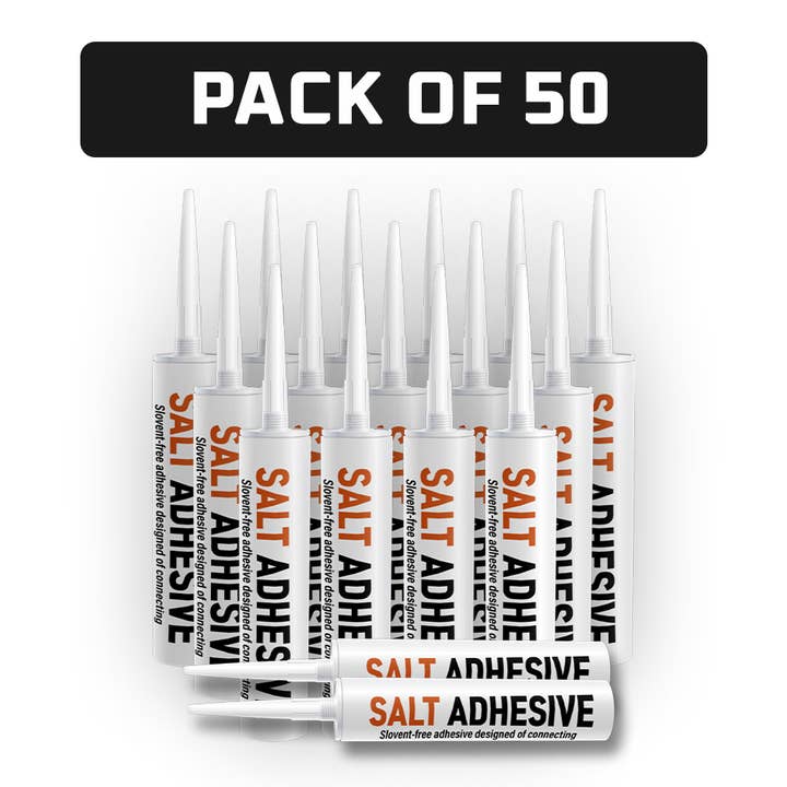 Himalayan Salt Adhesive - Pack of 50 - Free Shipping for wholesale by Build Salt Wall