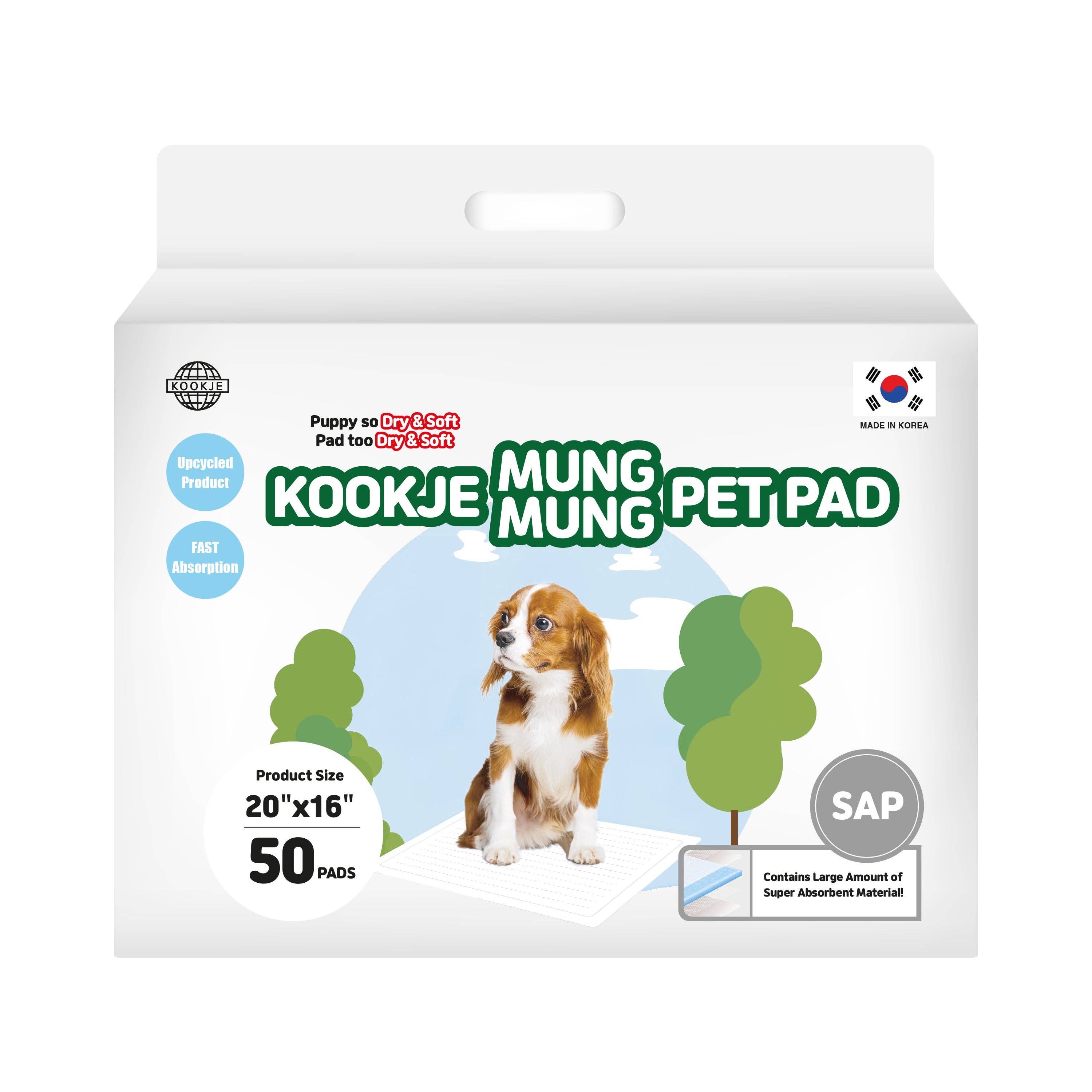 Kproduct4u - Vendita all'ingrosso Tappetino assorbente - Cani - Assorbenti per cani 'KOOKJE Mung Mung Pad' (4 tipi)9