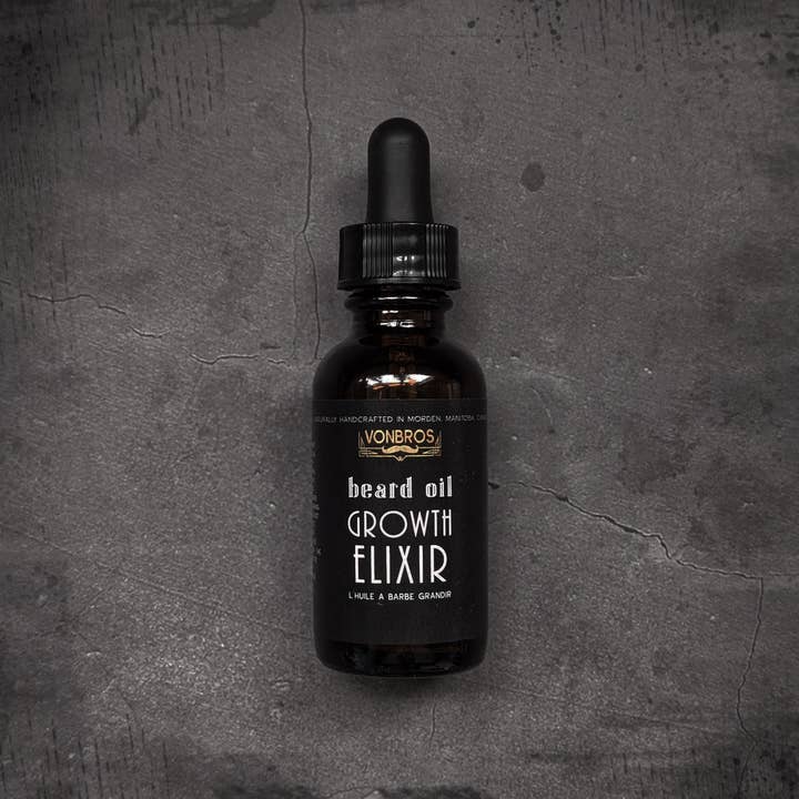 VONBROS Men’s Grooming – wholesale Beard styling product – Beard Growth Elixir