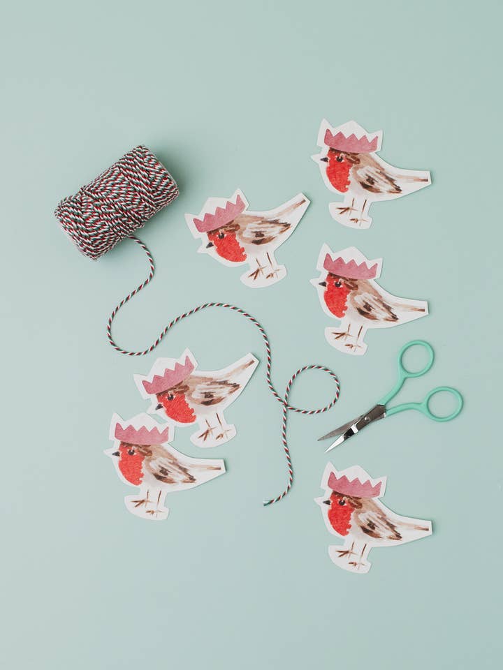 Robin Gift Tags - Set of 6 for wholesale by Western Sketch