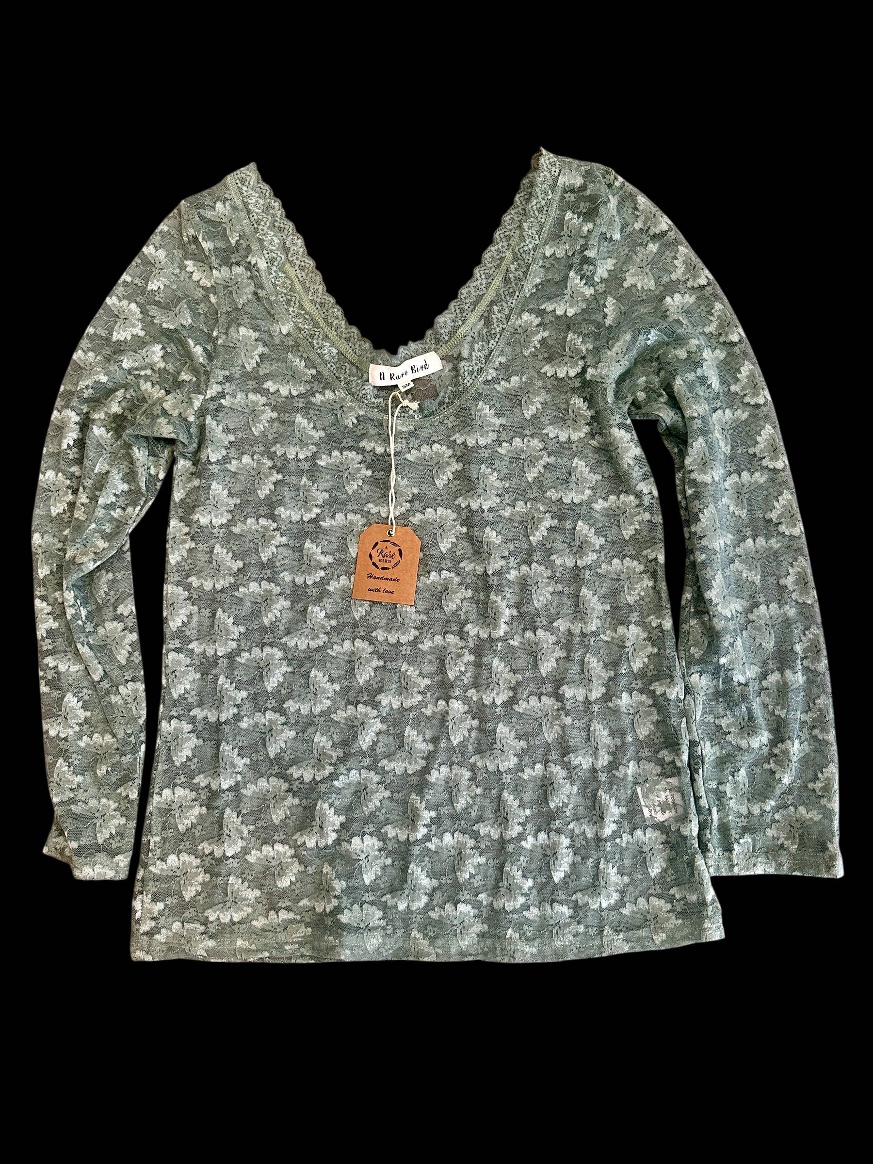 A Rare Bird Shop - Wholesale Blouse - Women's - Lace Vintage Layer Shirt2