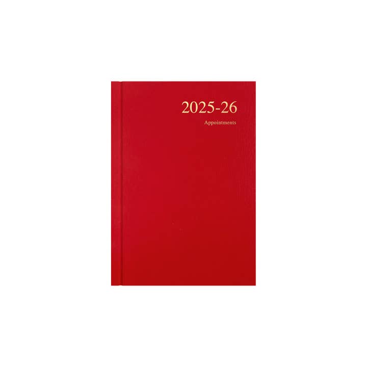 Collins Debden - Vente Agendas - Essentiels - Agenda Planificateur Année Scolaire/Milieu de l'Année A5 Jour par Page avec Rendez-vous, Juillet 2025 - Juillet 202611