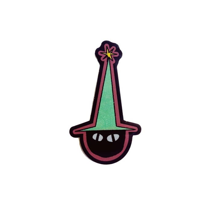 Preslie & Such - Wholesale Sticker - Lil Wizard Guy Sticker