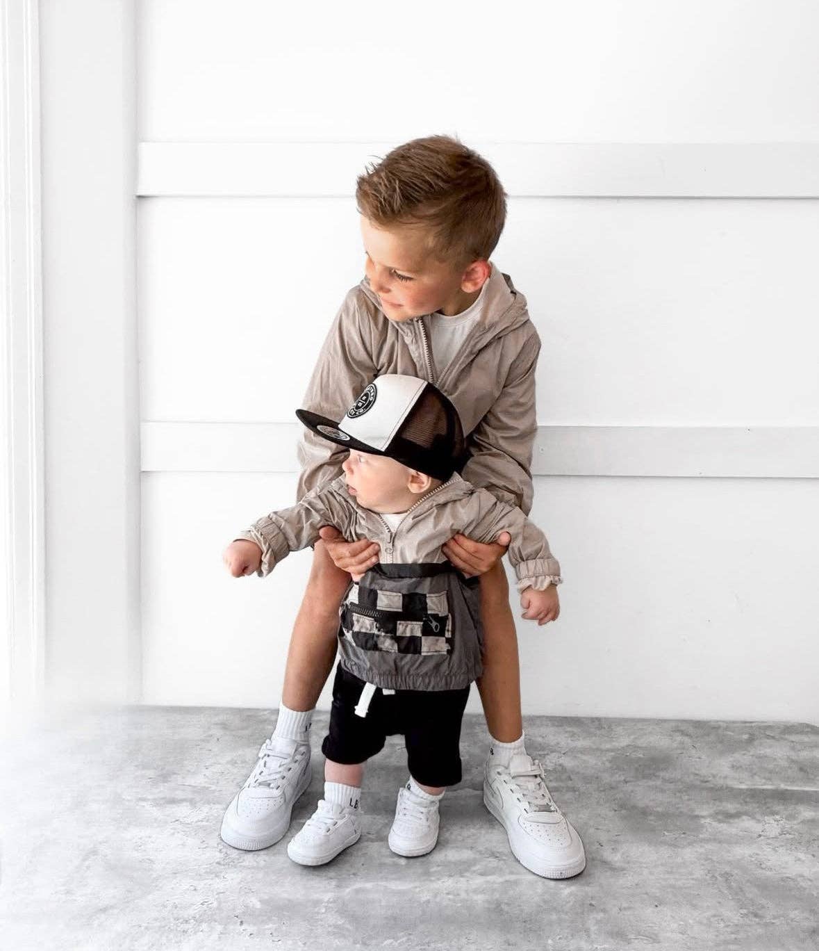 Little Bipsy - Wholesale Windbreaker - Kids - Check Block Windbreaker4