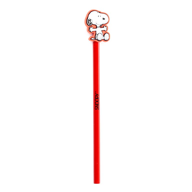 Puckator EU - Wholesale Pencil - Peanuts Snoopy & Woodstock Pencil with PVC Topper3