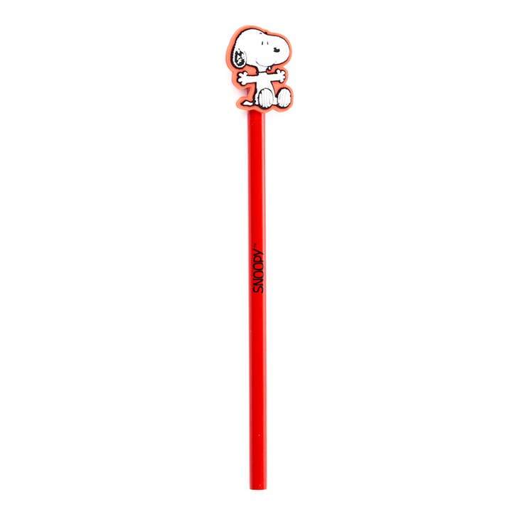 Puckator EU - Wholesale Pencil - Peanuts Snoopy & Woodstock Pencil with PVC Topper3