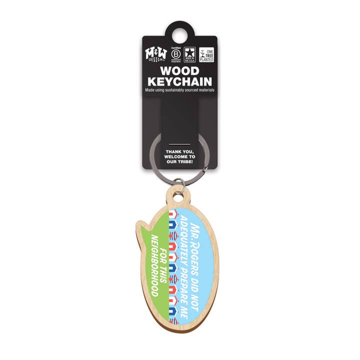 Keychain - My Alone Time is for Everyone's Safety for wholesale by WitWords by M&W Design Co.