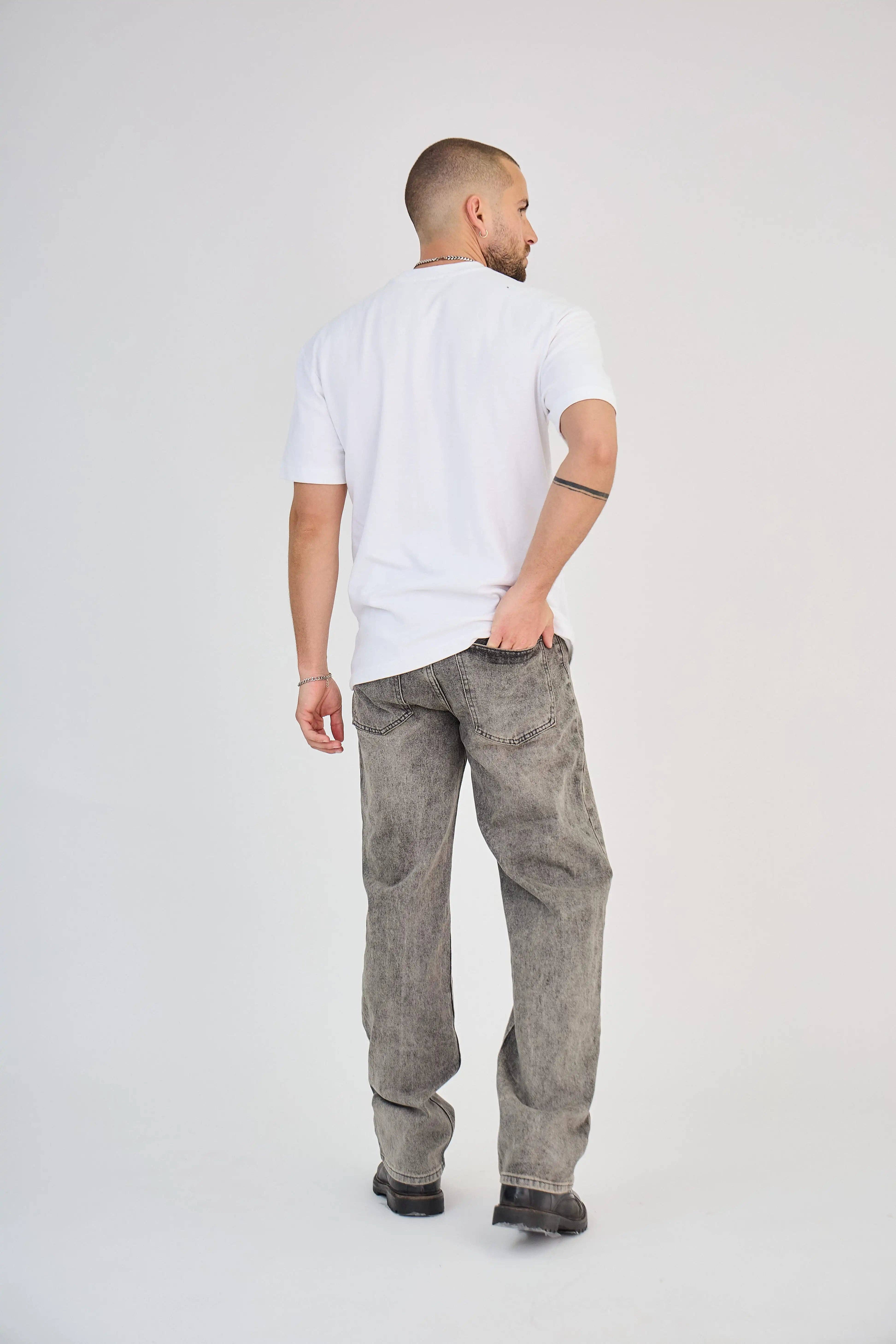 TOP MONDAY - Vente Jean – homme - Jean Gris Décoloré2