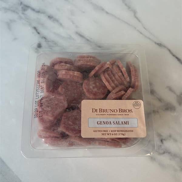 Di Bruno Bros. - Wholesale Salami - Genoa Salami Sliced Coin Pack4