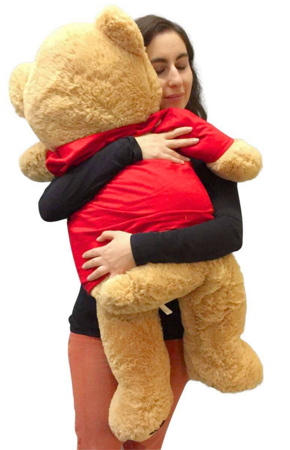 Big Plush - Vente Peluche – enfant et bébé - Ours en peluche géant de la Saint-Valentin, grande peluche douce de 36 pouces.1