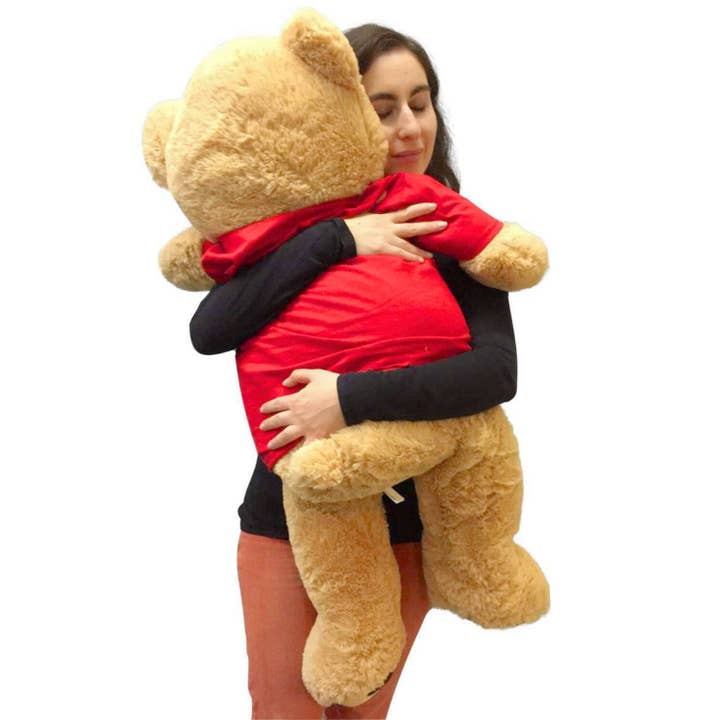 Big Plush - Vente Peluche – enfant et bébé - Ours en peluche géant de la Saint-Valentin, grande peluche douce de 36 pouces.1
