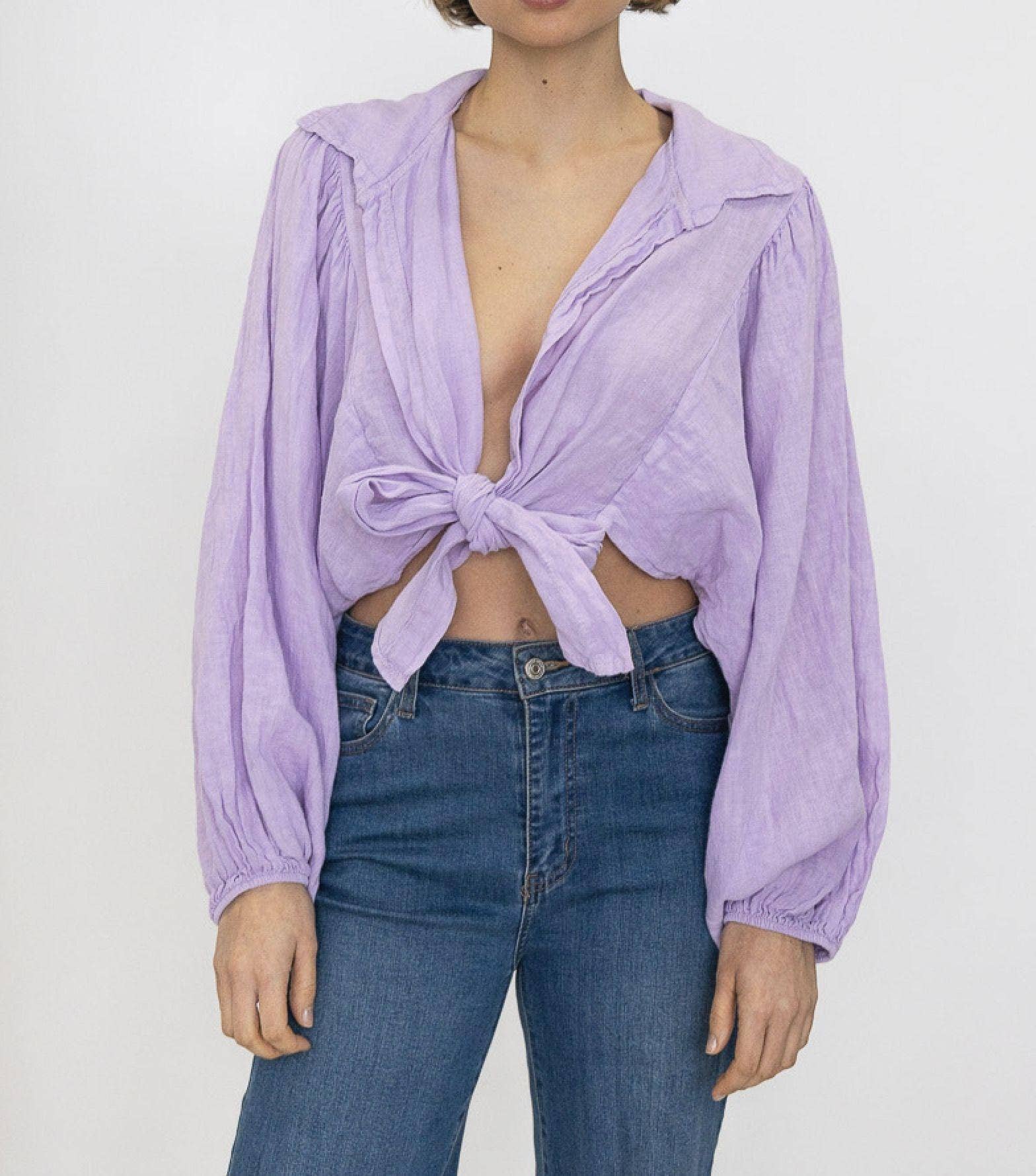 LINEN & COTTON HOUSE - Vente Chemisier – femme - 56811 100 % LINEN GILET 24