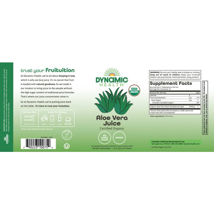 Dynamic Health - Wholesale Wellness Juice/Tonic - Aloe Vera Juice2