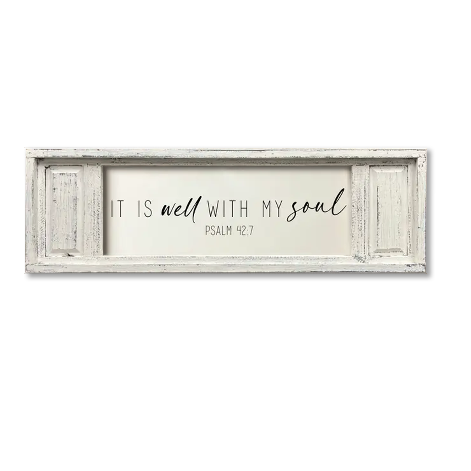 Jarmz Designs - Vente Pancarte - Petite toile à double panneau It Is Well With My Soul0