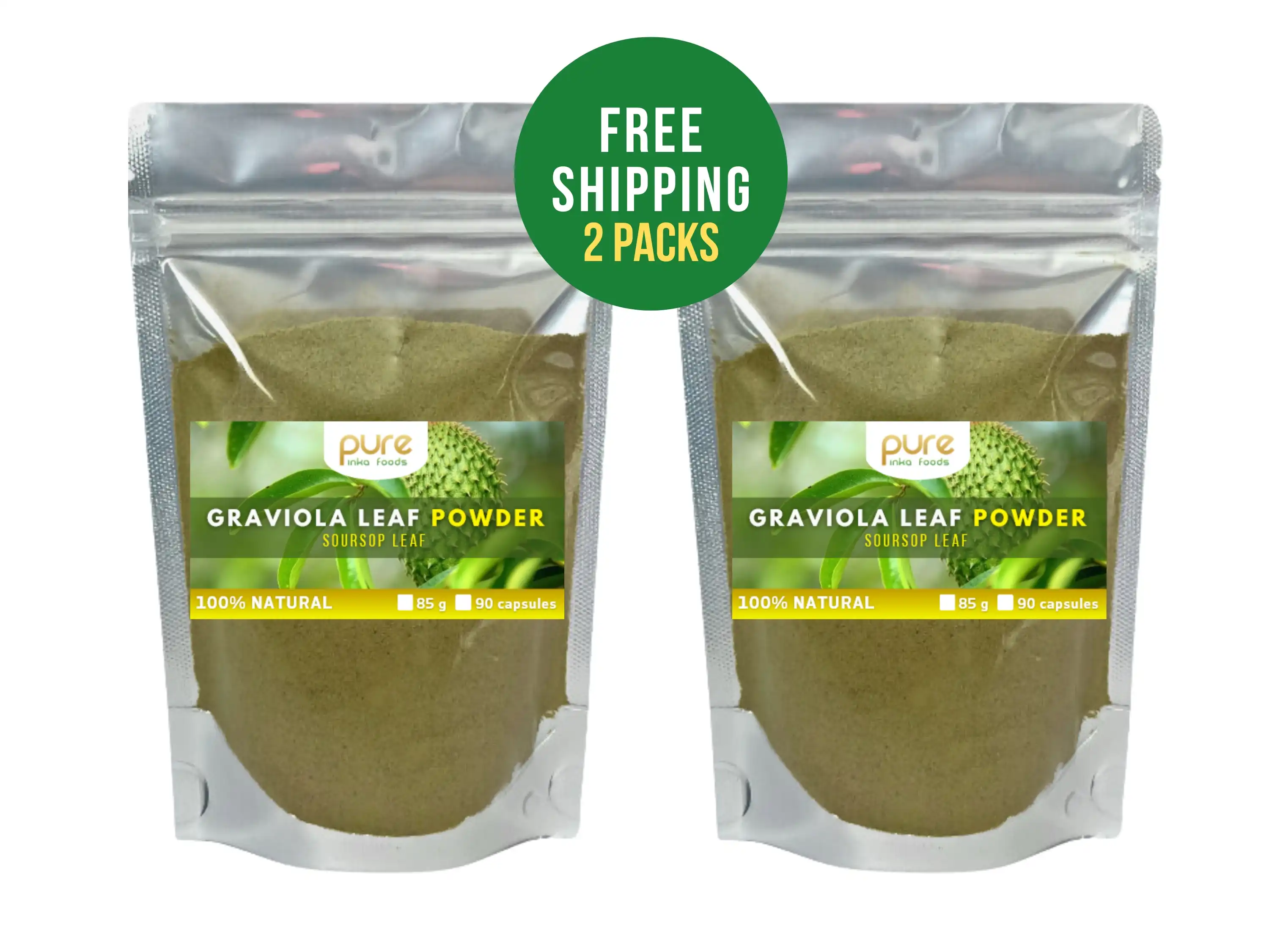 Pure Inka Foods – Engroshandel Protein-/superfoodpulver – Soursopbladpulver | Graviola pulver1