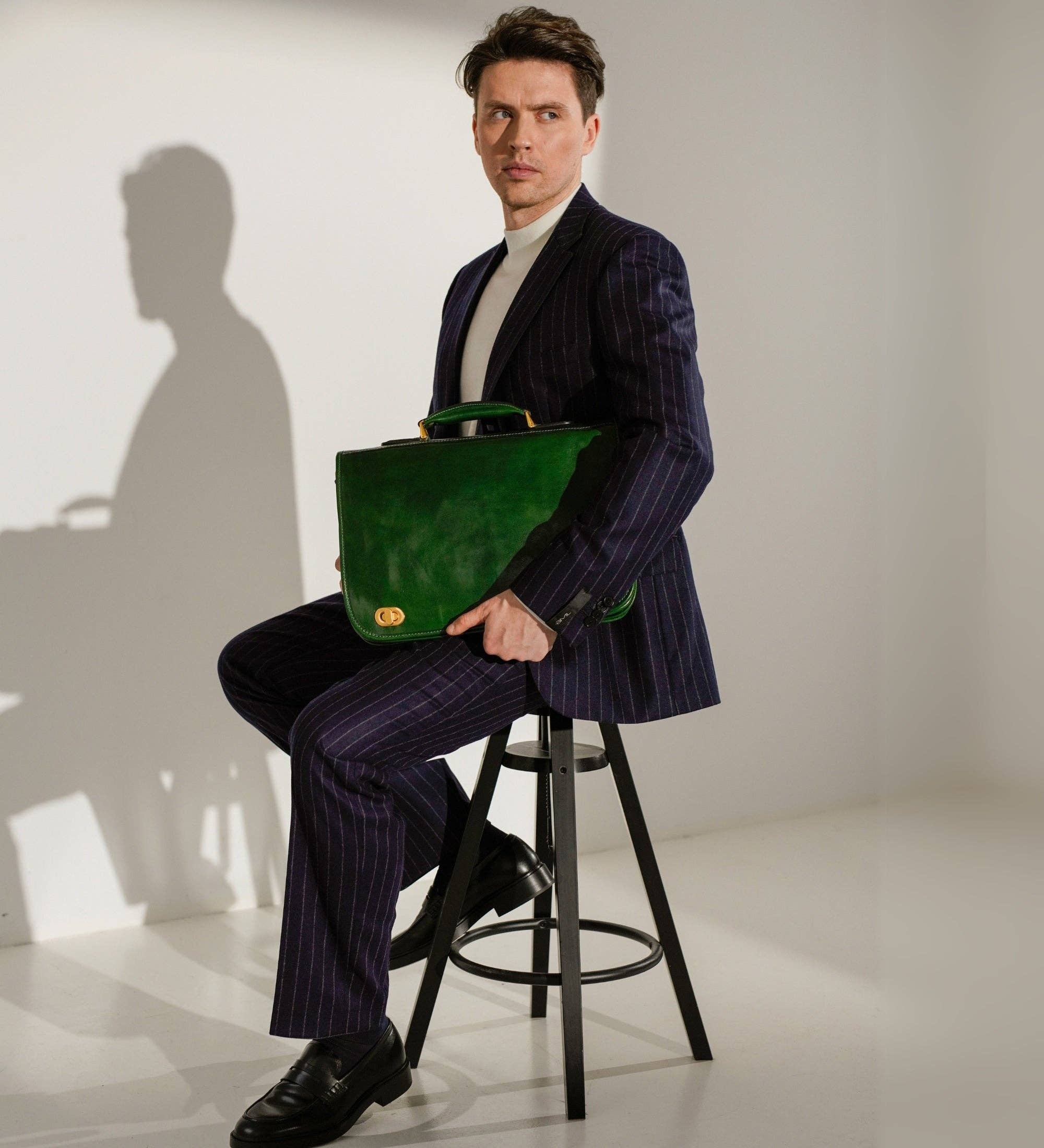 Time Resistance - Venta al por mayor Bolsa de portátil - Hombre - Maletín de Cuero para Portátil - Ilusiones39