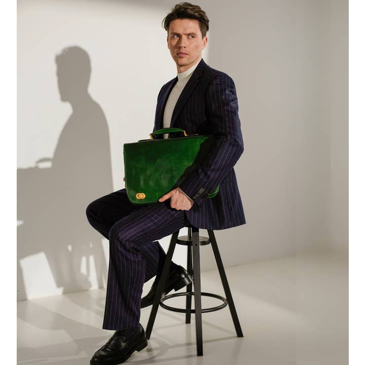 Time Resistance - Venta al por mayor Bolsa de portátil - Hombre - Maletín de Cuero para Portátil - Ilusiones39