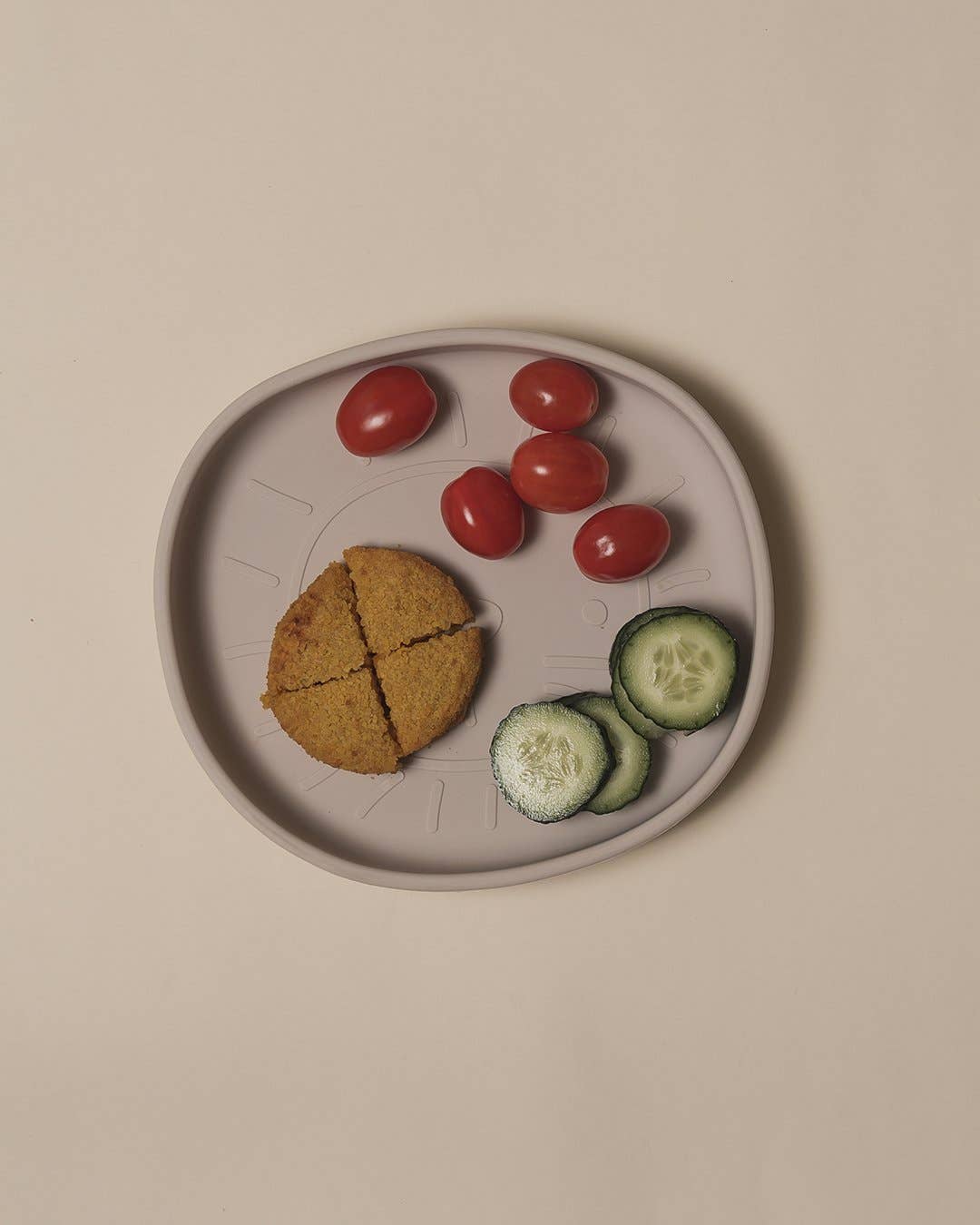 the cotton cloud - Wholesale Dish - Silicone Dish with Suction Plate Alfie Sand1