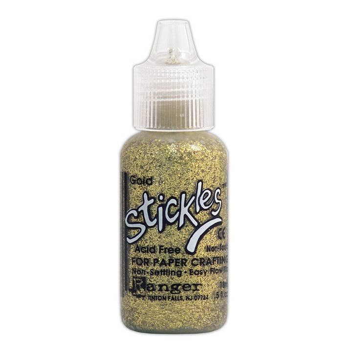 Stickles™ Glitter Glue Gold, 0.5oz for wholesale by Ranger Ink