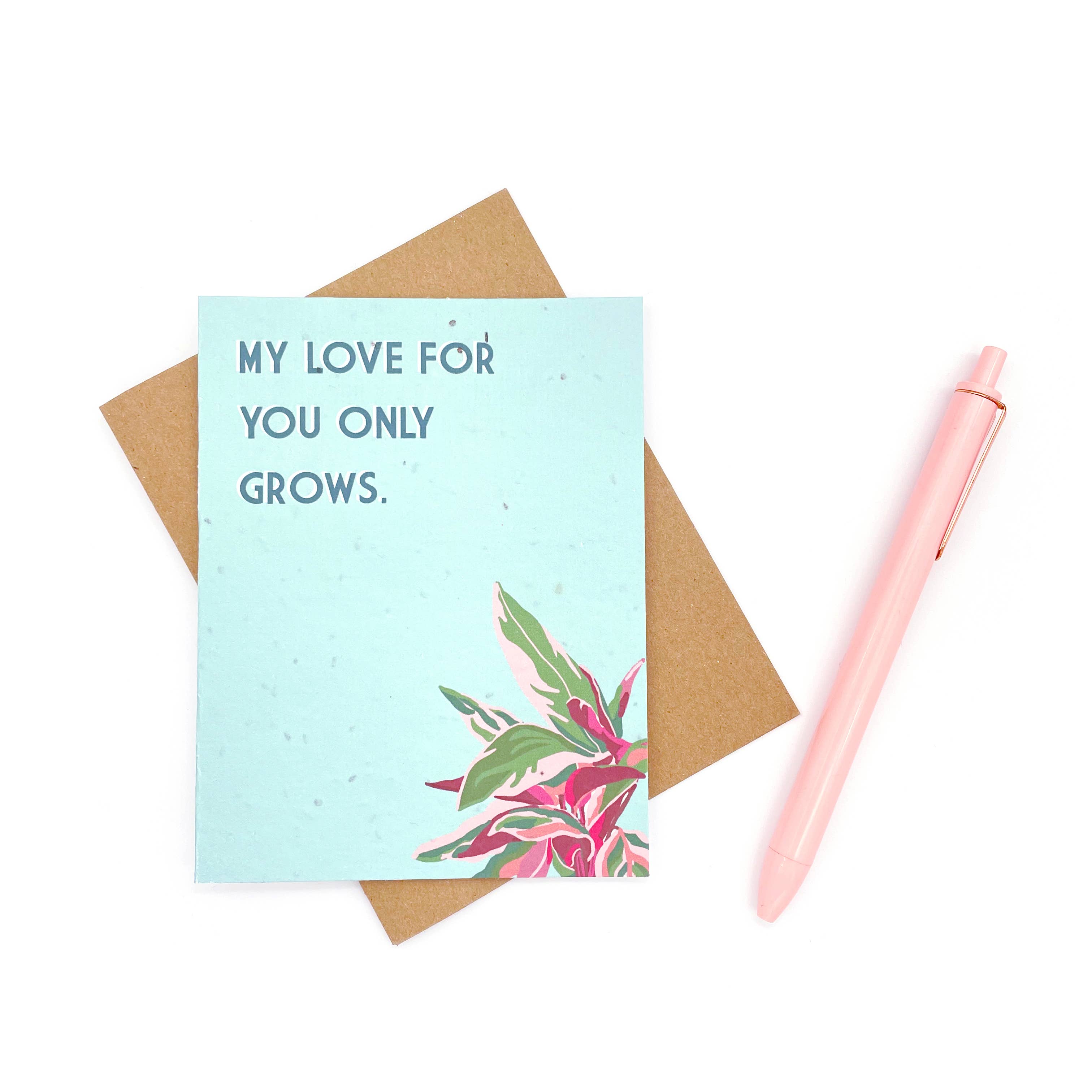 Cato & Company - Wholesale Valentine's Day Card - My Love For You Only Grows Valentine's Day Card3
