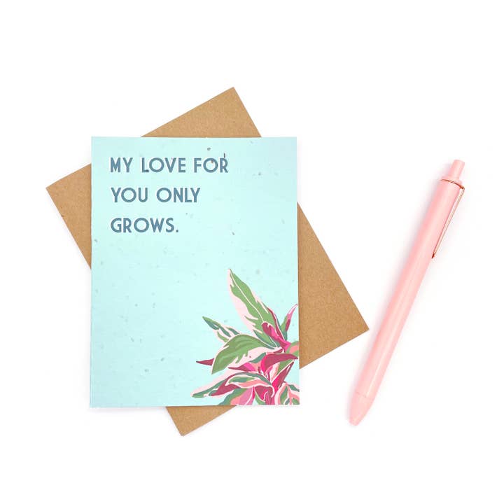 Cato & Company - Wholesale Valentine's Day Card - My Love For You Only Grows Valentine's Day Card3