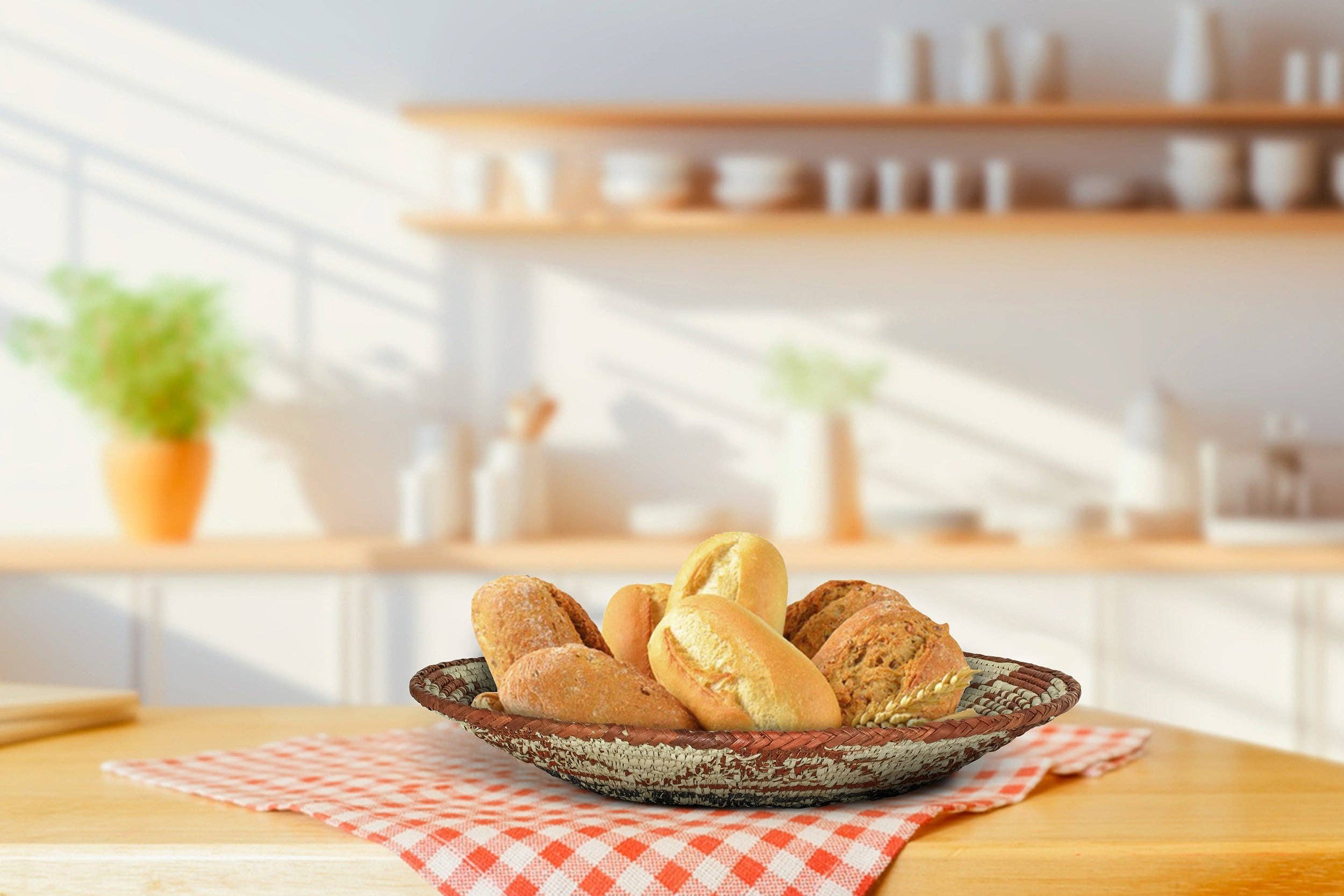 ArtisanalEmporiumLLC - Wholesale Basket - Dream Catcher Bowl Basket 14-inch BSK-114-15 B3