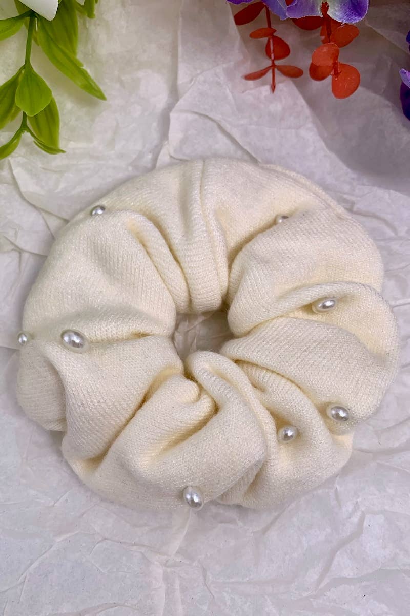 BYREN | ÉLINE L'ATELIER - Venta al por mayor Conjunto de accesorios para el pelo - Mujer - Coleteros elásticos con perlas FQ811