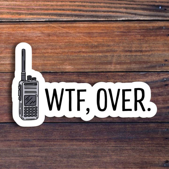 Sticker Horse - Wholesale Sticker - WTF, Over Sticker