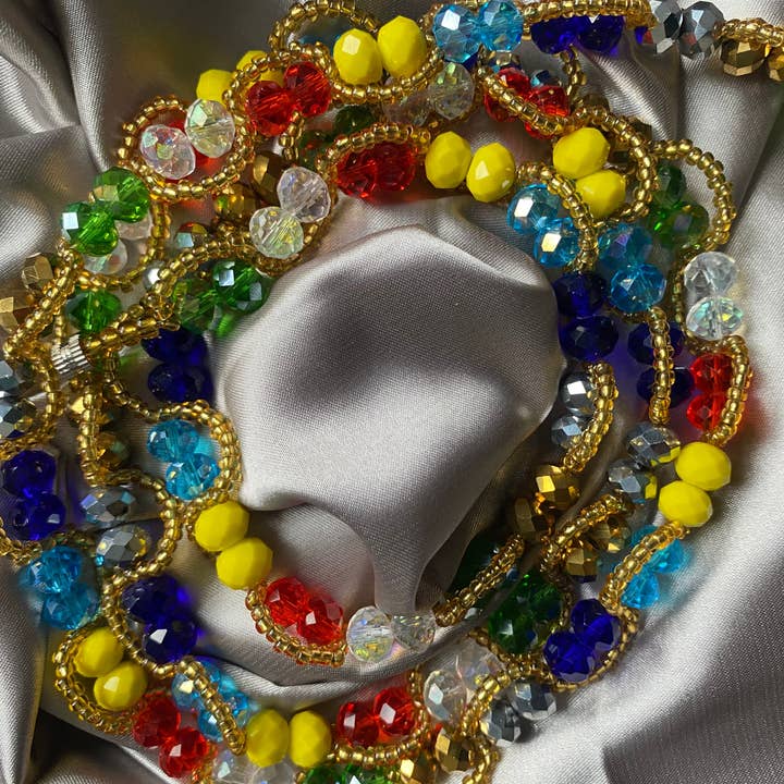 MaddieMayShop – wholesale Beads – Mercy ~ Luxury Crystal Waist Beads/ Clasp only0