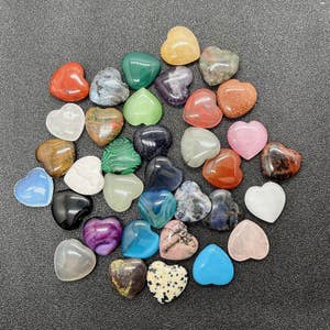 Heart Shaped Big Crystal, Gemstones Crystals Kids