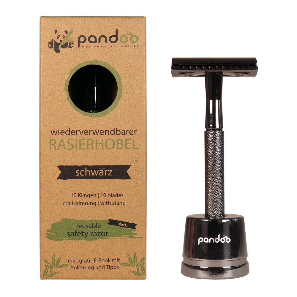 Pandoo – wholesale Razor – Metal safety razor | incl. 10 blades and holder26