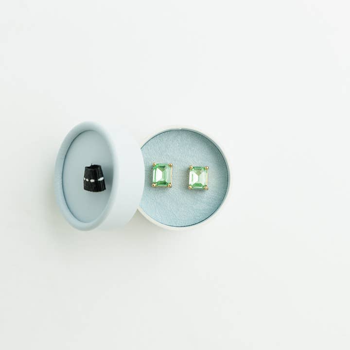 Violet & Brooks - Wholesale Stud/Post Earrings - Crystal Powder Boxed Earring25