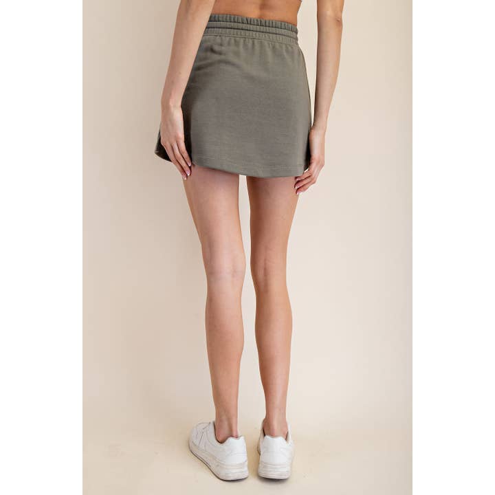 Rae Mode - Wholesale Broekrok - Dames - FRENCH TERRY KORTE ROK64