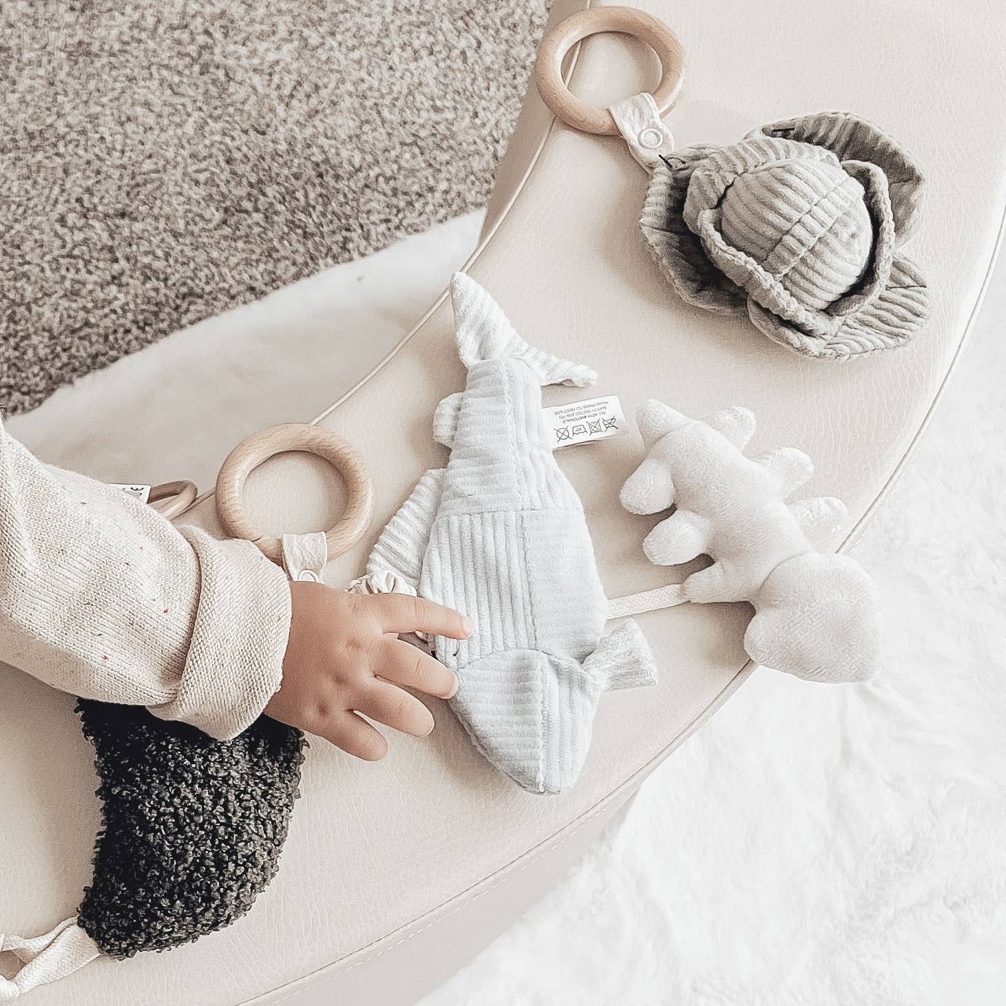 Little Lamb Kind - Wholesale Handheld Rattle - Baby - Cabbage // Handheld Rattle for Baby4